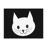 Cute Cat Face. Postcards