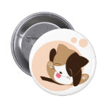 Cute Cat Pinback Buttons