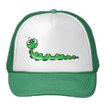 cute caterpillar cartoon mesh hats