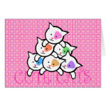 CUTE CATS GREETING CARDS