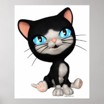 Cute Cats: PussPuss Poster