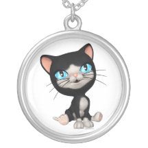 Cute Cats: PussPuss the Cute Cartoon Kitten Jewelry