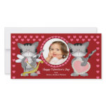Cute Cats Valentine's Day photo cards