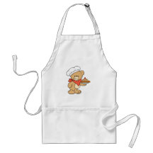 Cute Chef Baker Bear Aprons