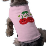 Cute Cherries Pet Tee Shirt