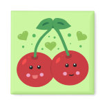 Cute Cherries magnets