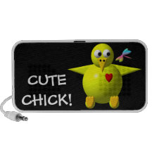 Cute chick "doodle" speaker!
