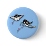 Cute Chickadees Button