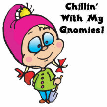 Cute Chillin With My Gnomes Design Photo Cutouts