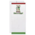 Cute Christmas Dog rack cards