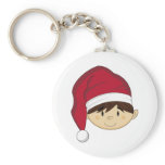 Cute Christmas Elf Keychain