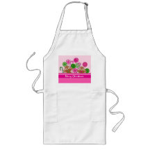 Cute Christmas Lollipops Gingerbreads Apron