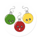 Cute Christmas Ornaments stickers