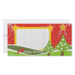 Cute Christmas Trees Photo Cards photo cards