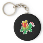cute christmas turtle keychains
