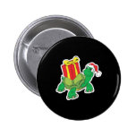 cute christmas turtle pin