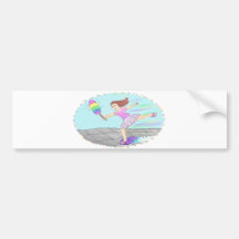 Cute Cleaning Lady Bumper Stickers