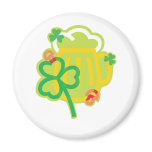 Cute, "Clover and Green Beer" magnets
