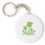 Cute, "Clover Patch" design keychains