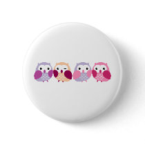 Cute Colourful Owls - Pink and Purple Pastels