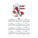 cute cookin cooking lobster cartoon business cards