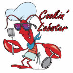 cute cookin cooking lobster cartoon photo sculptures