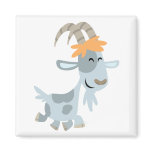 Cute Cool Cartoon  Goat Magnet