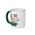Cute Cow & Butterfly mugs