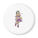 Cute Cow Girl Cow magnets