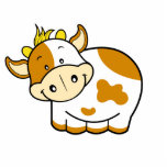 Cute Cow Photo Sculpture photo sculptures