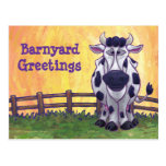 Cute Cow Post Card