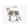 Cute Cow Postcard