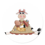 Cute Cow stickers