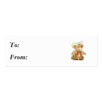 Cute Cowboy Rancher Bear Business Card Templates