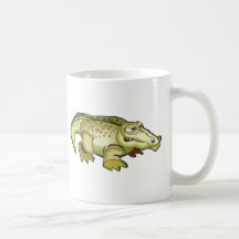 Cute Crocodile Coffee Mug