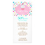 Cute Cupcake Discount Loyalty Cards Polka Dot 3 Rack Card Template