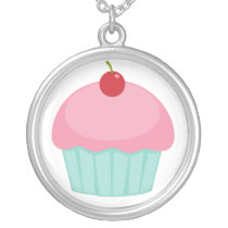 Cute Cupcake Necklace necklaces
