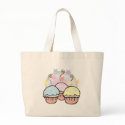 cute cupcakes and stars bags