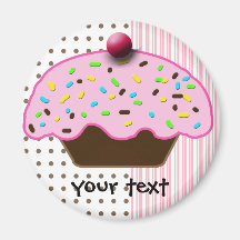 cute cupcakes fridge magnets