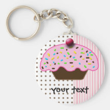 cute cupcakes key chains