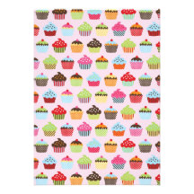 Cute Cupcakes Personalized Invite