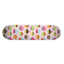 Cute Cupcakes Skateboard