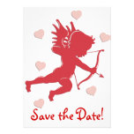 Cute Cupid Hearts Valentine's Day Announcements