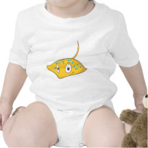 Cute Custom Stingray Cartoon Shirt