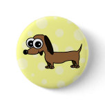 Cute Dachshund Pin buttons