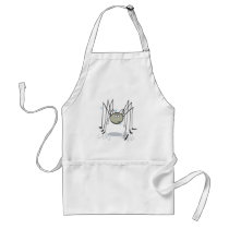 cute daddy long legs apron
