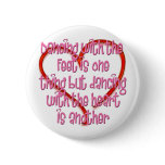 Cute Dance Dancer Design buttons