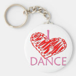 Cute Dance Designs Key Chain
