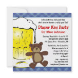 Cute Diaper Keg Party Invitations - Dadcelor Party