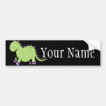 Cute Dino Bumper Sticker